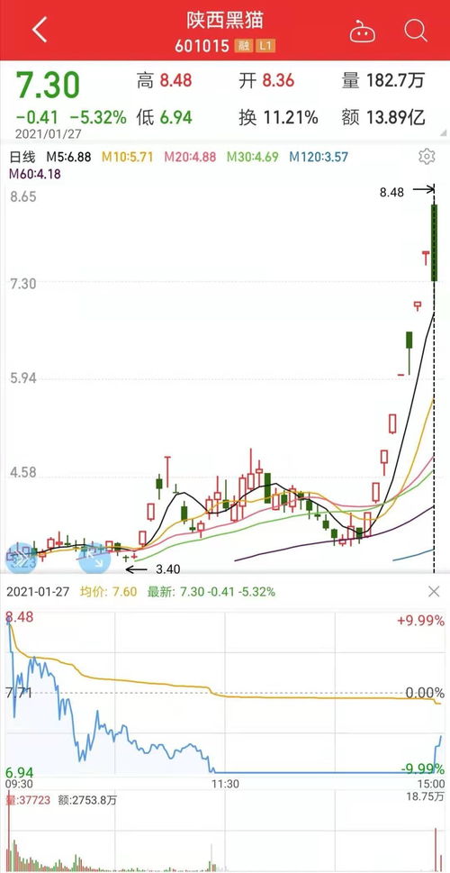 陕西黑猫8天7板后惨遭“天地板”，券商 焦炭价格仍将上涨带动机械设备需求
